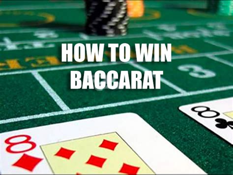 baccarat winning system Array